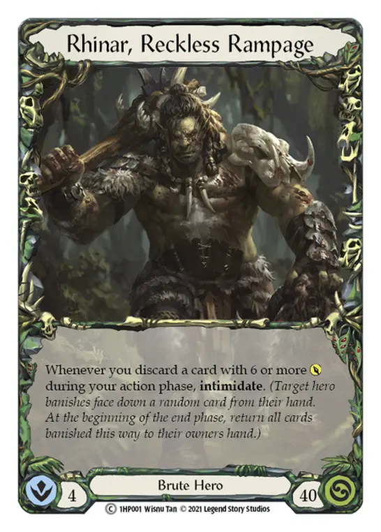 Rhinar, Reckless Rampage