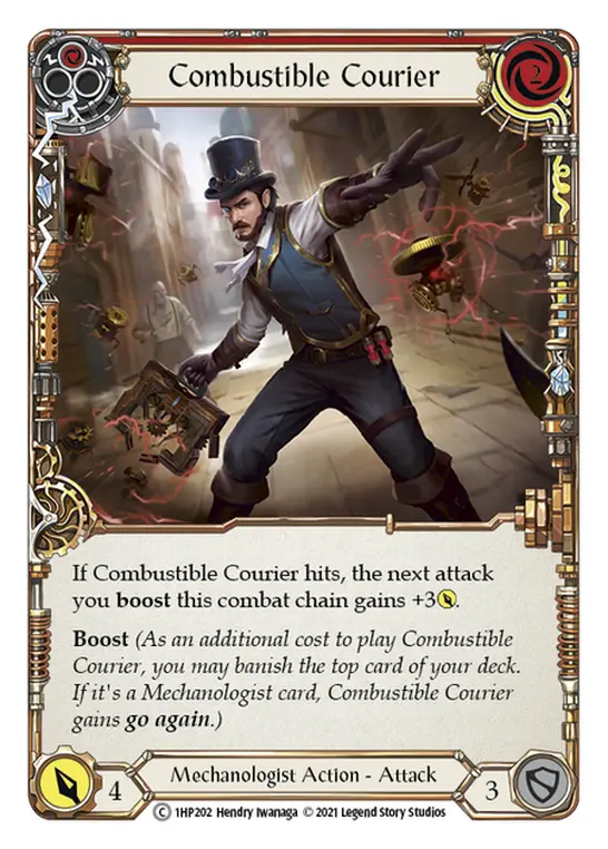 Combustible Courier