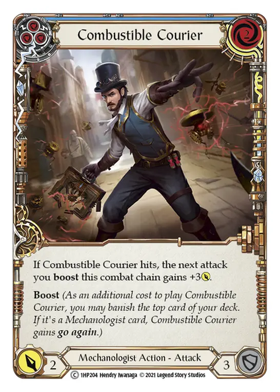 Combustible Courier