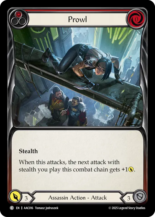 Card image of Prowl (Red)