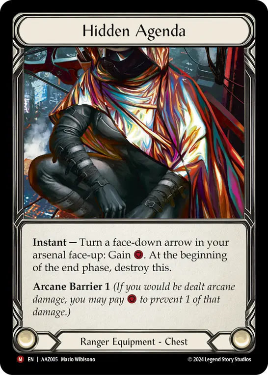 Hidden Agenda — Rainbow Foil