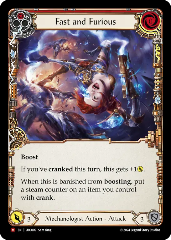 Fast and Furious — Rainbow Foil