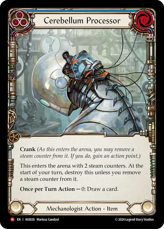 Cerebellum Processor — Rainbow Foil