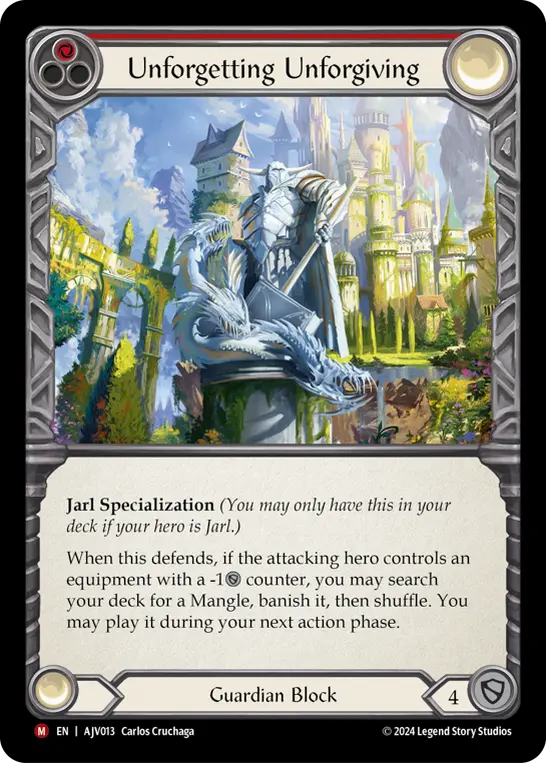 Unforgetting Unforgiving — Rainbow Foil