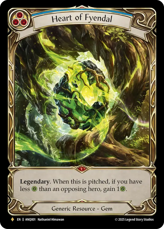 Card image of Heart of Fyendal (Blue)