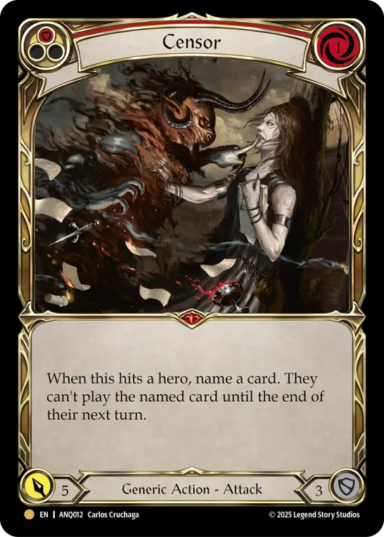 Censor — Cold Foil