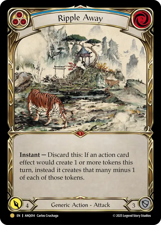 Ripple Away — Cold Foil