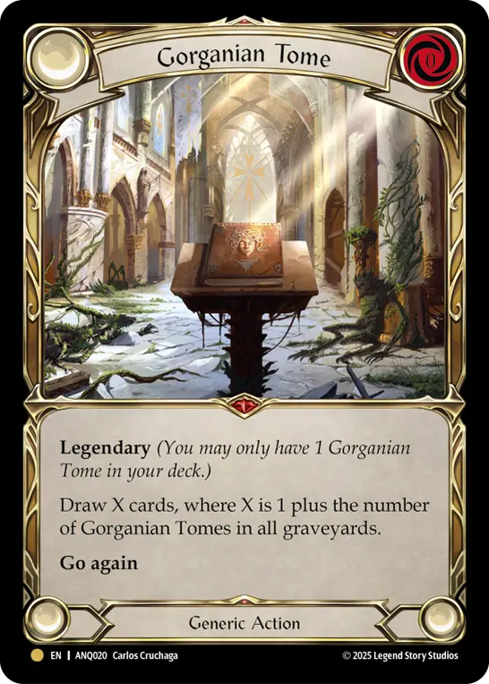 Gorganian Tome — Cold Foil