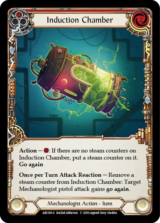Induction Chamber — Arcane Rising — Rainbow Foil