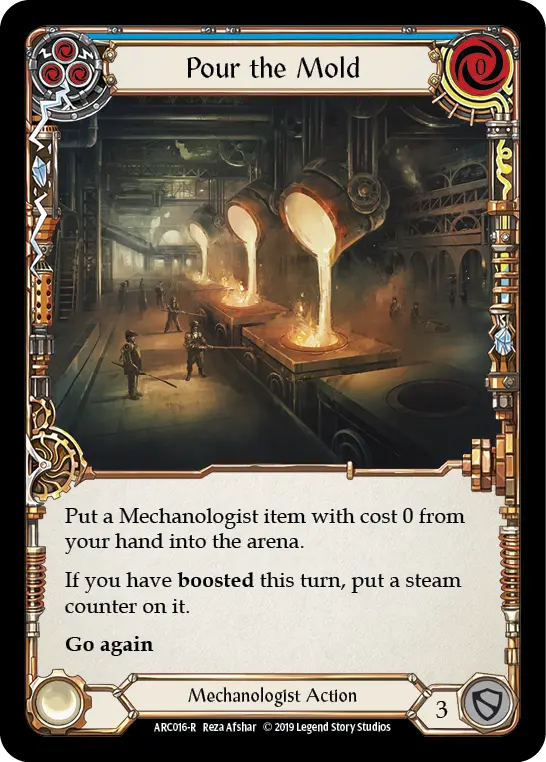 Pour the Mold — Arcane Rising — Rainbow Foil