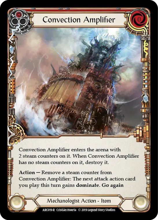 Convection Amplifier — Arcane Rising — Rainbow Foil