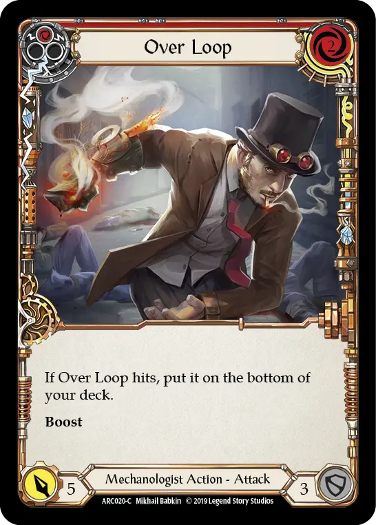 Over Loop — Arcane Rising — Rainbow Foil