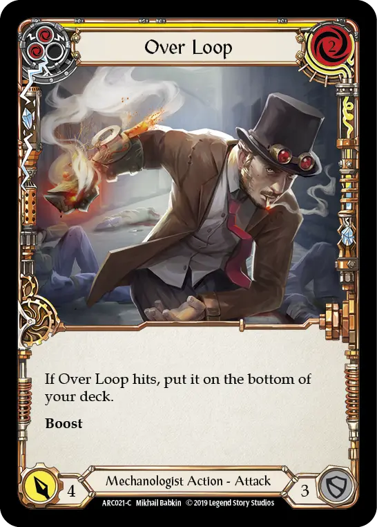Over Loop — Arcane Rising — Rainbow Foil