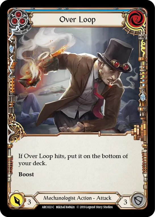 Over Loop — Arcane Rising — Rainbow Foil