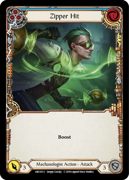 Zipper Hit — Arcane Rising — Rainbow Foil