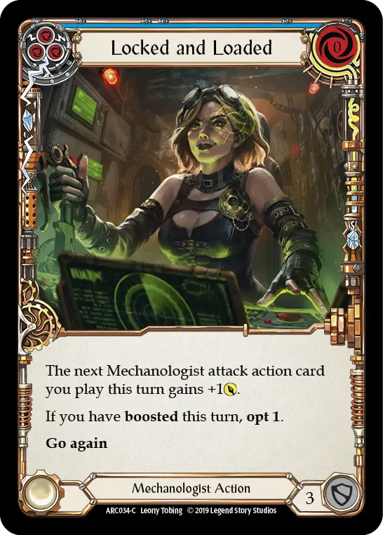 Locked and Loaded — Arcane Rising — Rainbow Foil