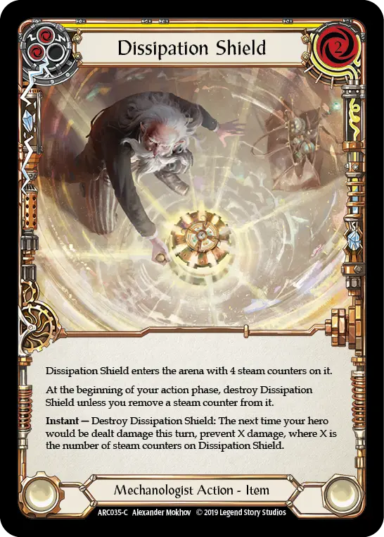 Dissipation Shield — Arcane Rising — Rainbow Foil