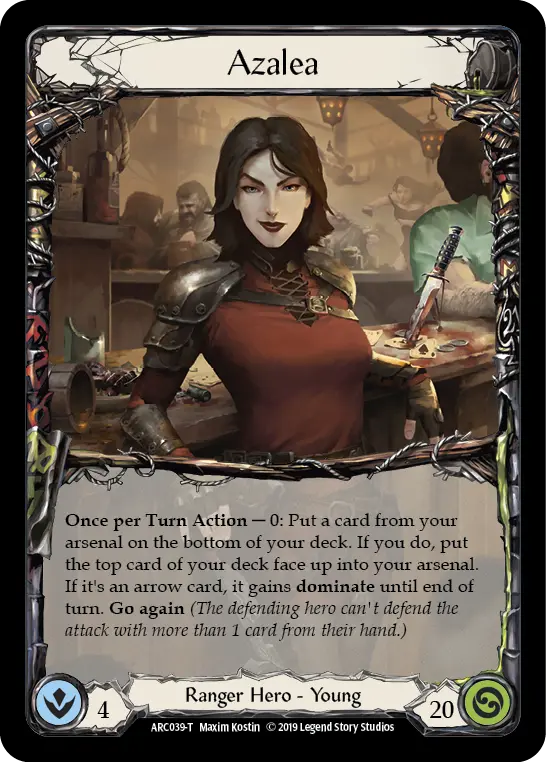 Azalea card