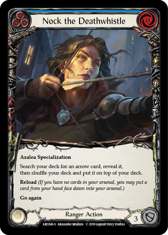 Nock the Deathwhistle — Arcane Rising — Rainbow Foil