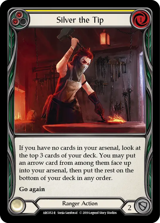 Silver the Tip — Arcane Rising — Rainbow Foil