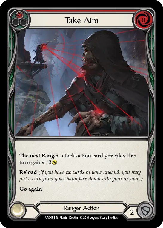Take Aim — Arcane Rising — Rainbow Foil