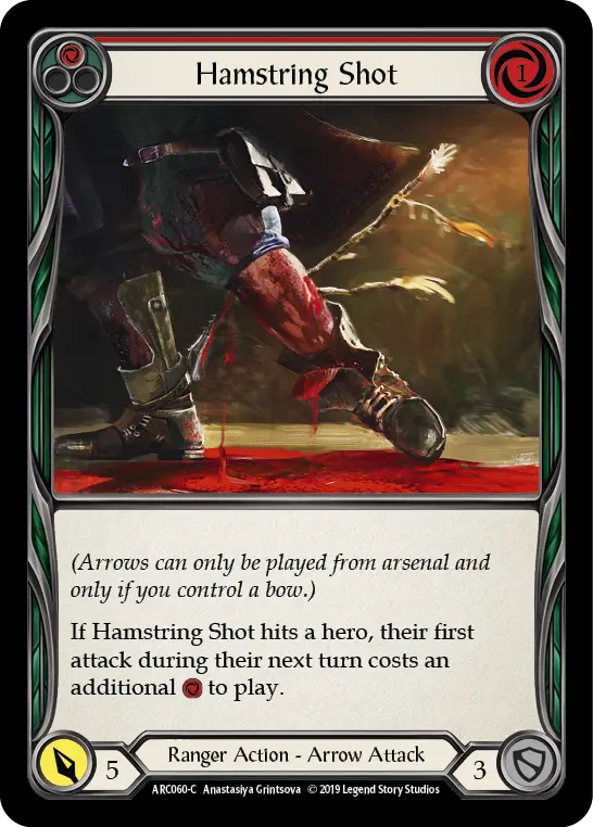 Hamstring Shot — Arcane Rising — Rainbow Foil