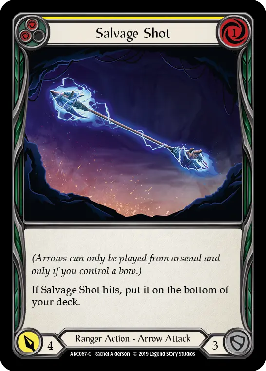 Salvage Shot — Arcane Rising — Rainbow Foil
