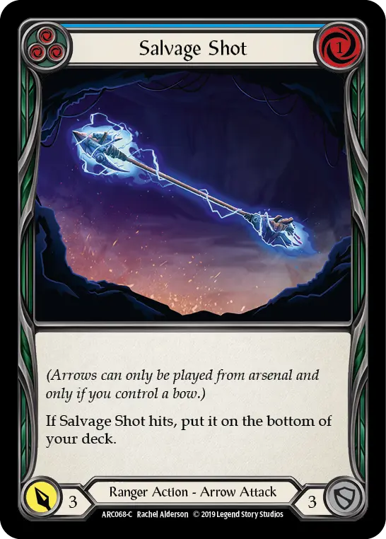 Salvage Shot — Arcane Rising — Rainbow Foil