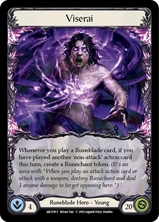 Viserai card