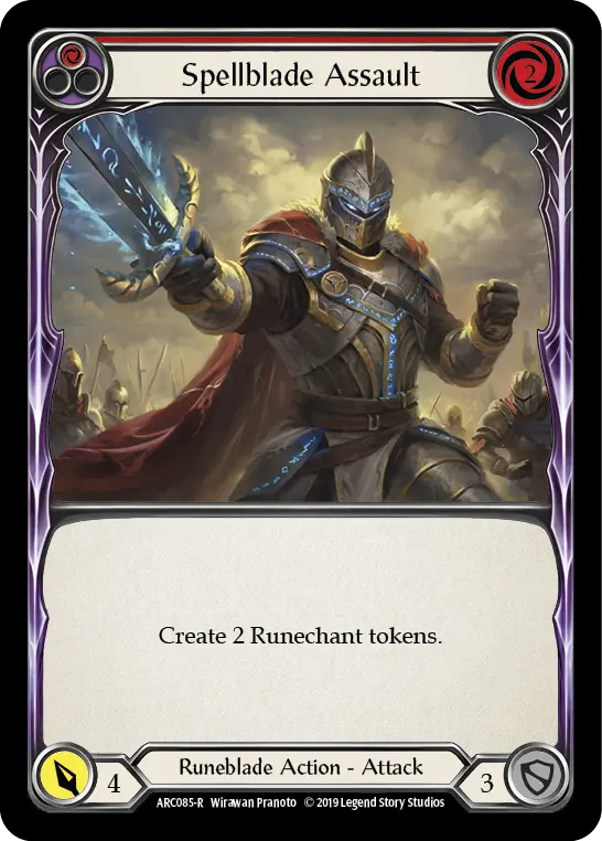 Spellblade Assault — Arcane Rising — Rainbow Foil