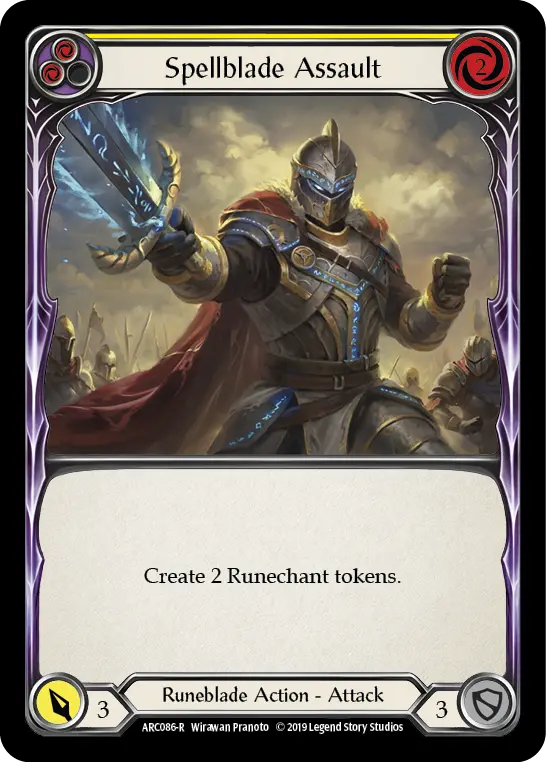 Spellblade Assault — Arcane Rising — Rainbow Foil