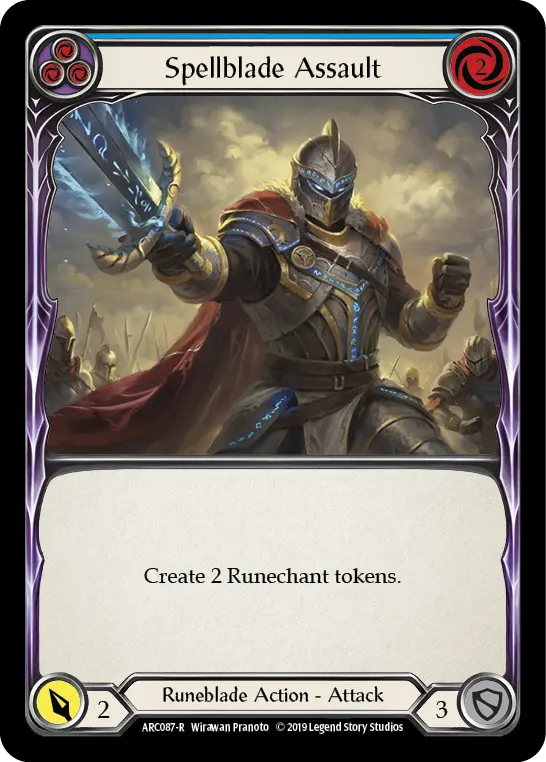 Spellblade Assault — Arcane Rising — Rainbow Foil
