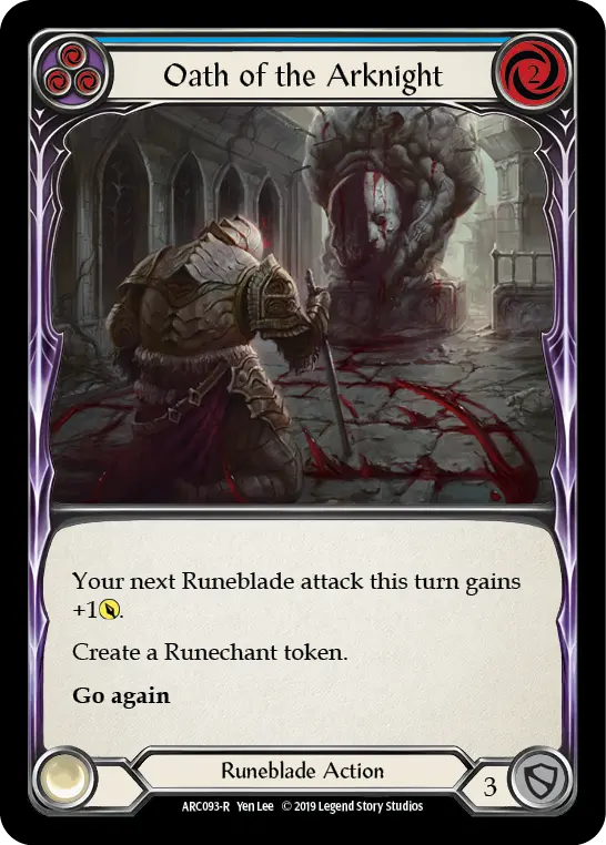 Oath of the Arknight — Arcane Rising — Rainbow Foil