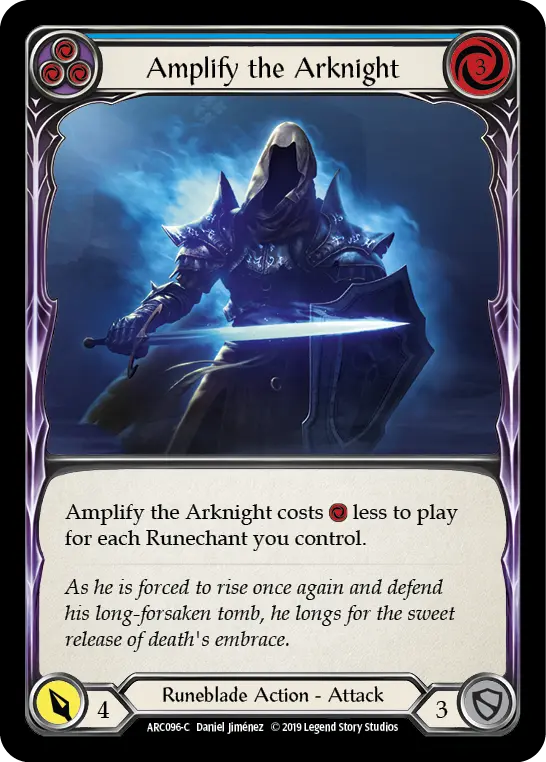 Amplify the Arknight — Arcane Rising — Rainbow Foil