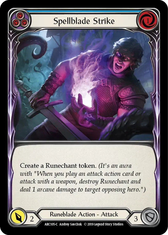 Spellblade Strike
