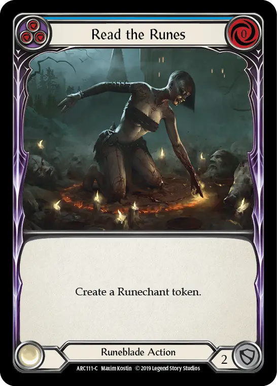 Read the Runes — Arcane Rising — Rainbow Foil