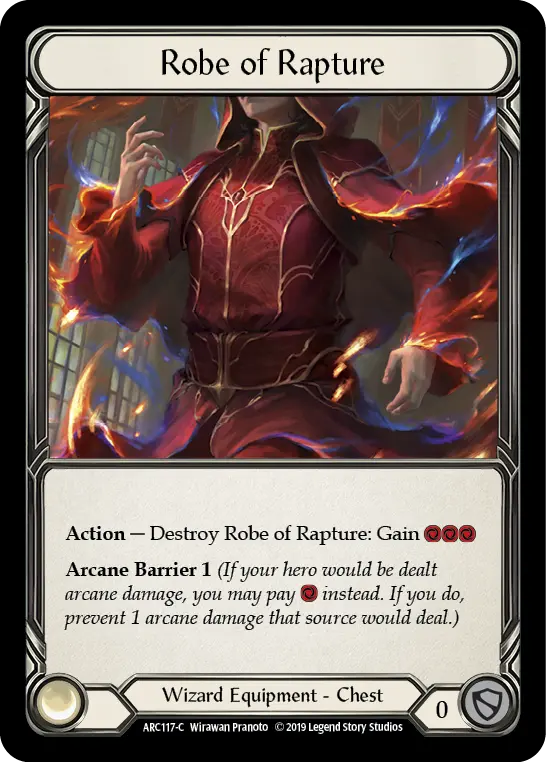Robe of Rapture — Arcane Rising — Cold Foil
