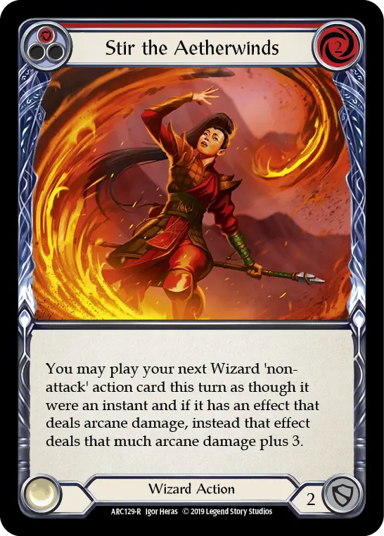 Stir the Aetherwinds — Arcane Rising — Rainbow Foil