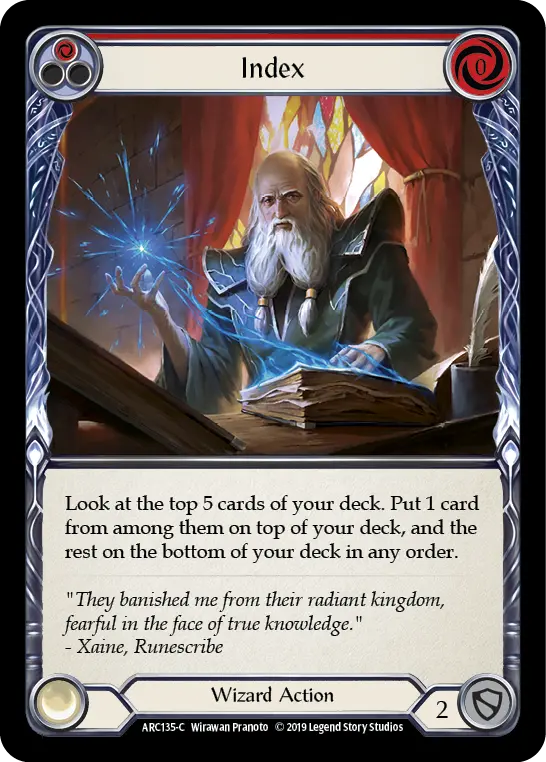 Index — Arcane Rising — Rainbow Foil