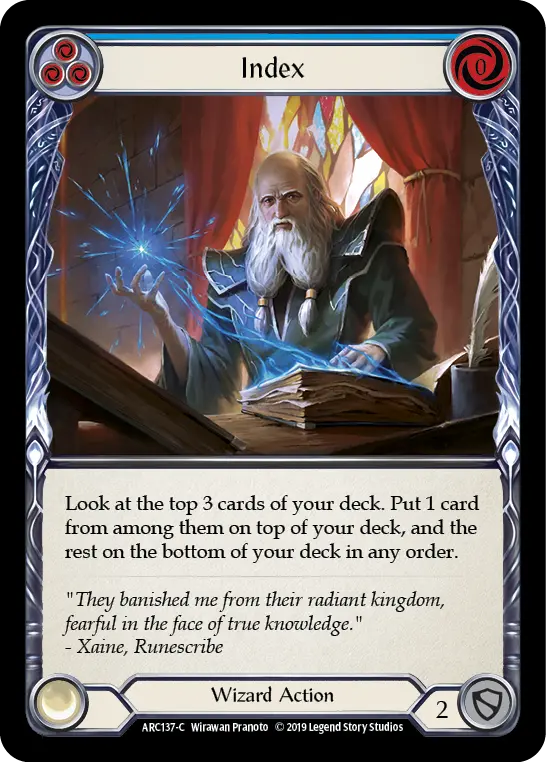 Index — Arcane Rising — Rainbow Foil