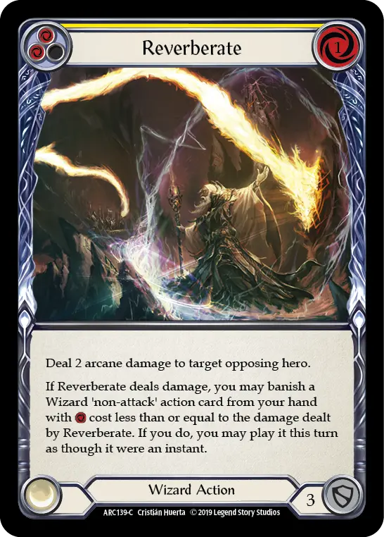 Reverberate — Arcane Rising — Rainbow Foil