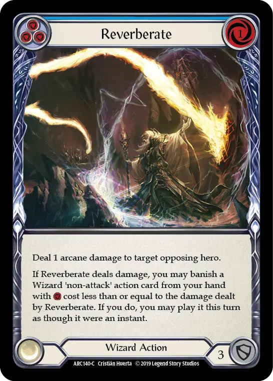 Reverberate — Arcane Rising — Rainbow Foil
