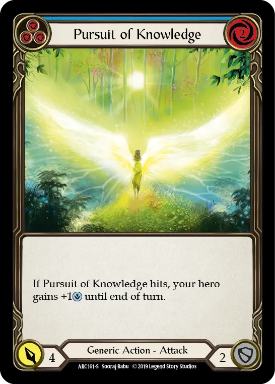 Pursuit of Knowledge — Arcane Rising — Rainbow Foil