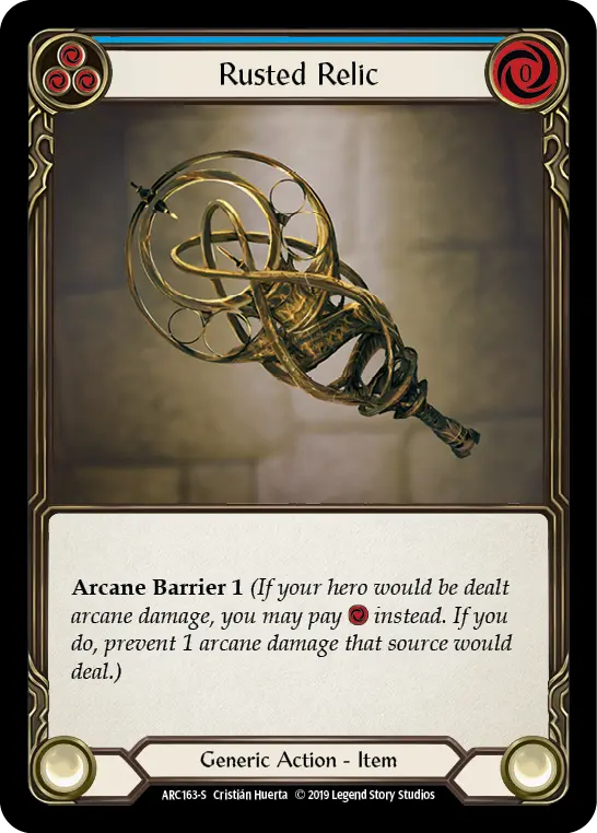 Rusted Relic — Arcane Rising — Rainbow Foil