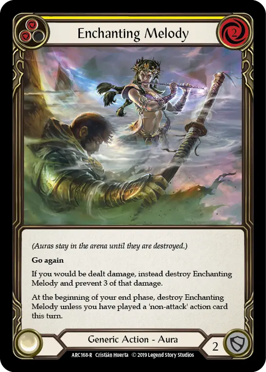 Enchanting Melody — Arcane Rising — Rainbow Foil
