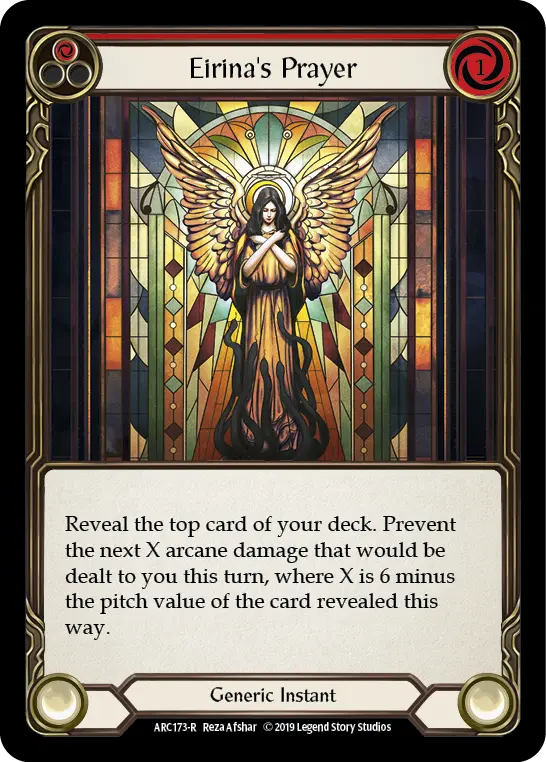 Eirina's Prayer — Arcane Rising — Rainbow Foil