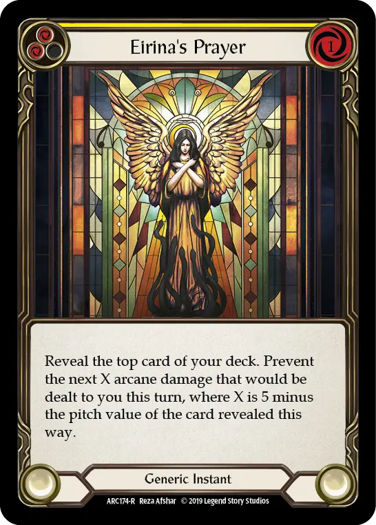 Eirina's Prayer — Arcane Rising — Rainbow Foil