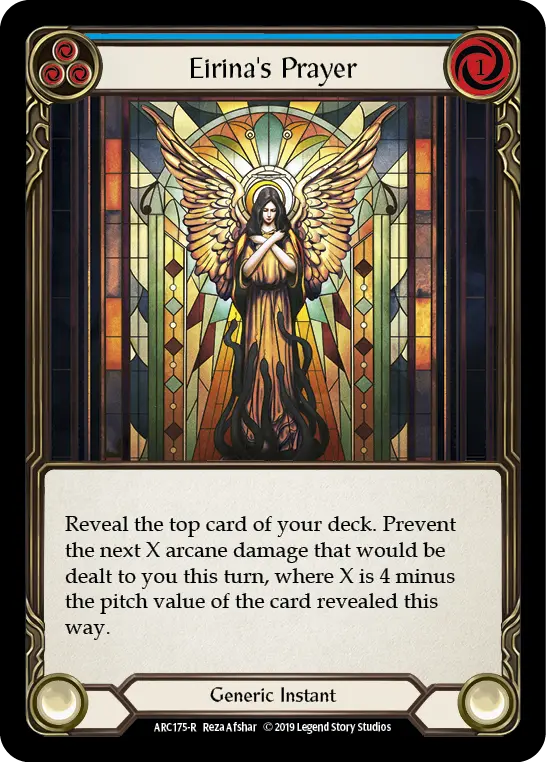 Eirina's Prayer — Arcane Rising — Rainbow Foil