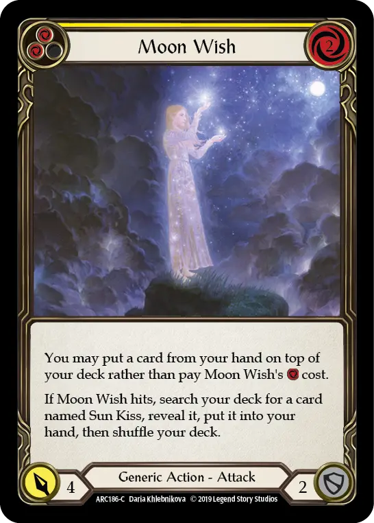 Moon Wish — Arcane Rising — Rainbow Foil