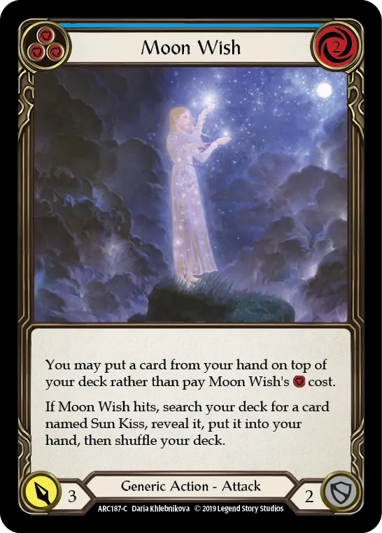 Moon Wish — Arcane Rising — Rainbow Foil